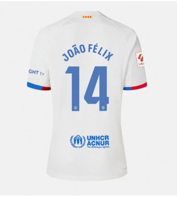 Barcelona Joao Felix #14 Replica Away Stadium Shirt for Women 2023-24 Short Sleeve